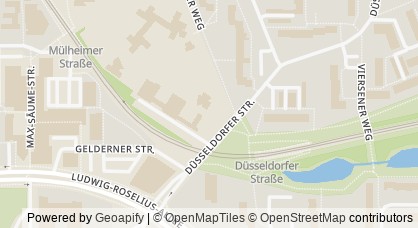 Kartendarstellung von  AK Bürgerforum