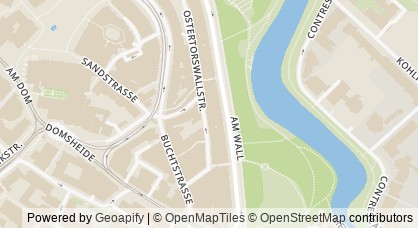 Représentation cartographique de l'AG Mutterschutz