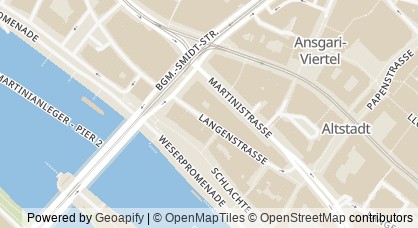 Présentation cartographique par l'Institut de Brême pour la pédagogie du traumatisme