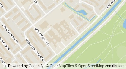 Affichage cartographique du centre de services KiFaZ de Brême