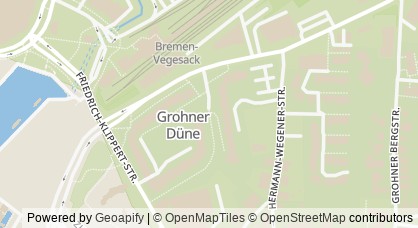 Kartendarstellung von  AK Grohn