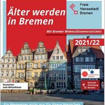 Broschüre Älter werden in Bremen 2021/22