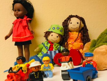 Toys and dolls for children