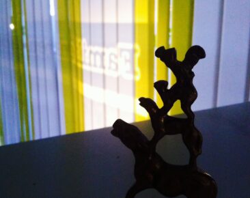 Skulptur mit Bremer Stadtmusikanten