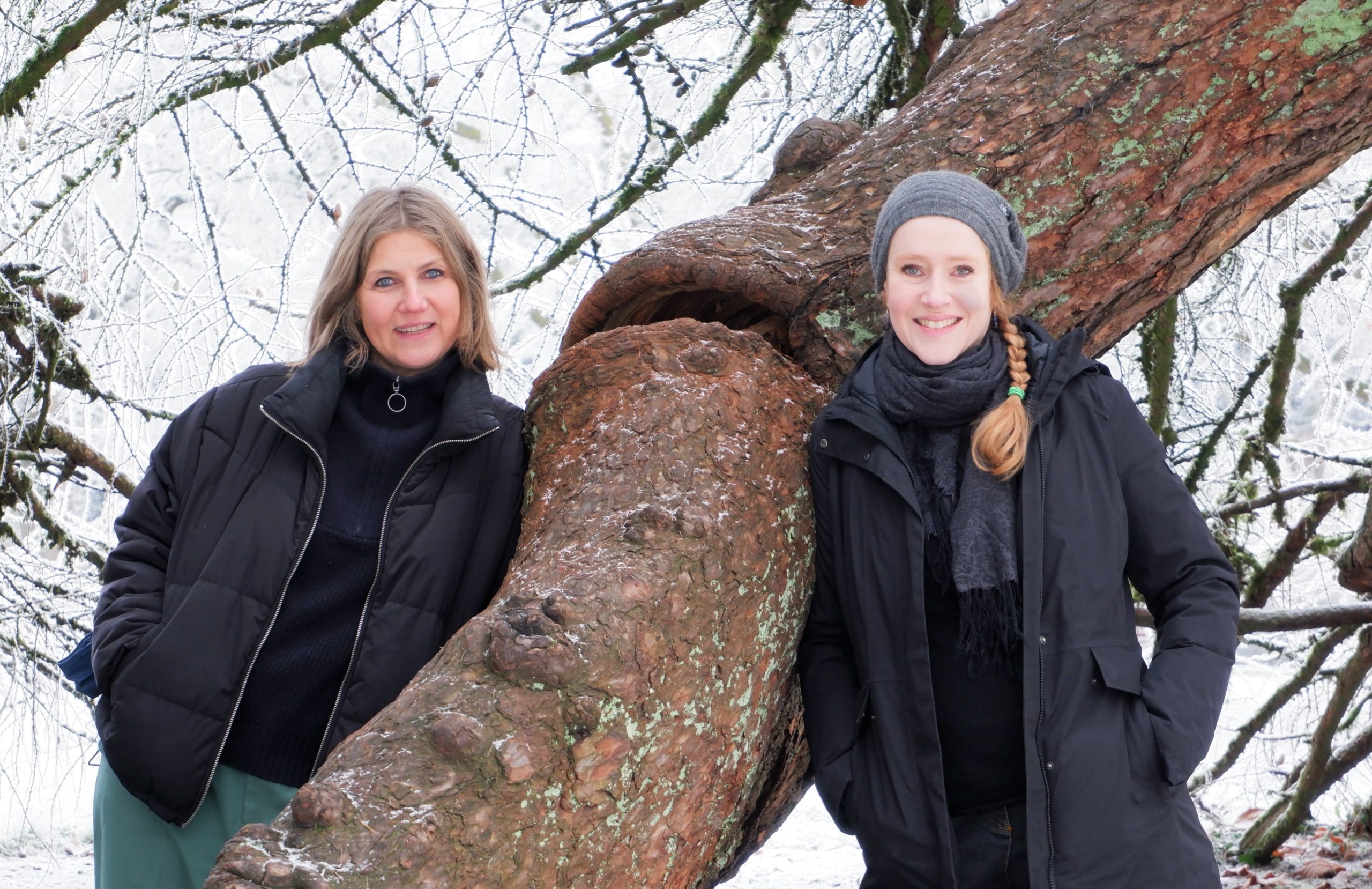 Anja Lohse and Barbara Peper from the Bremen family network