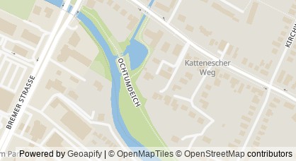Map showing the SOS Youth Residential Group Kattenesch