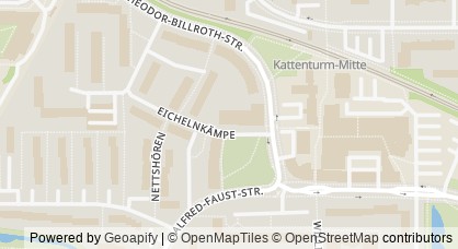 Kartendarstellung von  „Suppe & Seele“ – Wo Kattenturm zusammenkommt