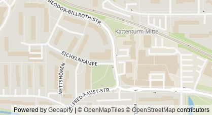 Kartendarstellung von  ElternNetz Autismus Kattenturm