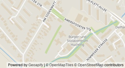 Plan du centre de soins Huchting