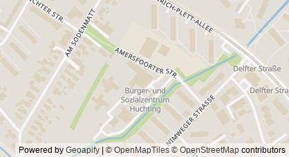 Kartendarstellung von  agab Beratungsstelle Bremen Süd (Huchting)