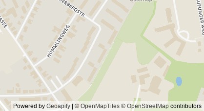 Kartendarstellung von  Quartiersmanagement Hemelingen