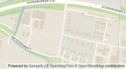 Mapa que muestra el servicio de guardería durante las vacaciones en TuS Huchting