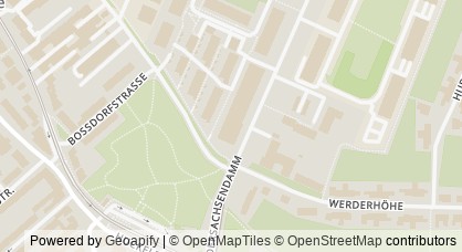 Carte du lieu de rencontre des jeux de Huckelriede