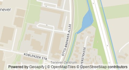 Kartendarstellung von  Residance