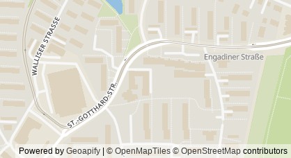 Kartendarstellung von  Beratung „Ankommen im Quartier“ (AiQ) Schweizer Viertel