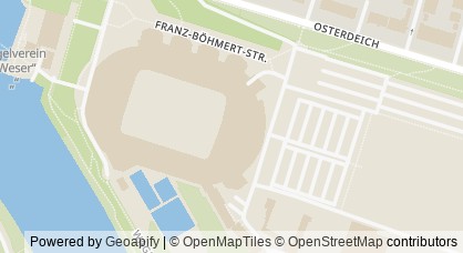 Carte du SV Werder Brême