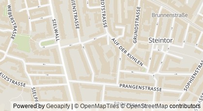 Kartendarstellung von  Dienstleistungs­zentrum (DLZ) Mitte