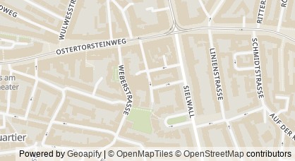 Vue cartographique du Café Welcome ! 