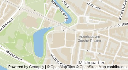 Kartendarstellung von  Komm!