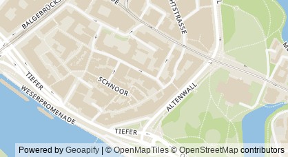 Kartendarstellung von  Migrationsberatung Innenstadt