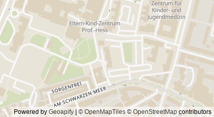 Map presentation by the parents' association for children with leukemia and tumors in Bremen.