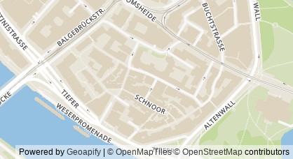 Carte de Brême Portes Ouvertes