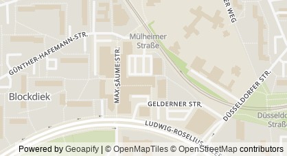 Kartendarstellung von  Café Blocksberg