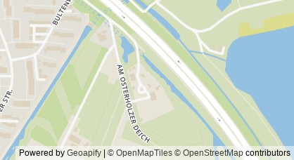 Kartendarstellung von  Stadtteilfarm Osterholz-Tenever