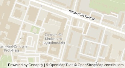 Kartendarstellung von  BravO – Bremen ambulant vor Ort (Bremen-Mitte)