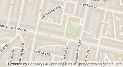 Kartendarstellung von  Ein Viertel Systemisch