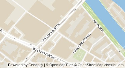 Kartendarstellung von  Hanse Hebammen Bremen