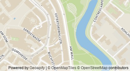 Kartendarstellung von  Trans*Beratung Bremen (Mitte)