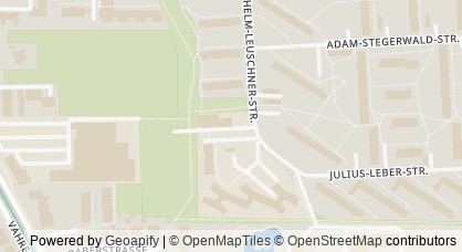 Kartendarstellung von  Quartiersmanagement Neue Vahr