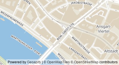 Kartendarstellung von  Projekt Fair-BINNEN