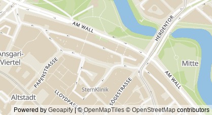 Kartendarstellung von  Begleitung für trauernde Eltern