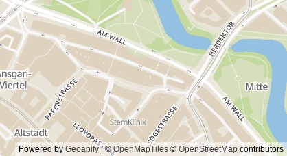 Kartendarstellung von  Ambulanter Kinderhospizdienst Jona