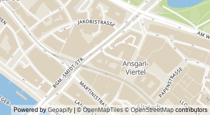 Kartendarstellung von  Bunt bewegt! im Herbst