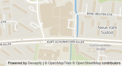 Kartendarstellung von  VAHRstoff