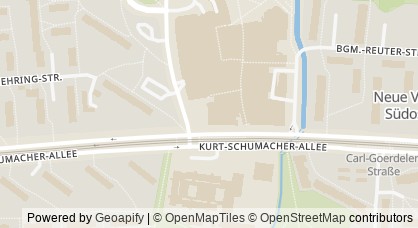 Kartendarstellung von  Beratung „Ankommen im Quartier“ (AiQ) Neue Vahr