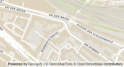 Kartendarstellung von  Beratung für junge Menschen