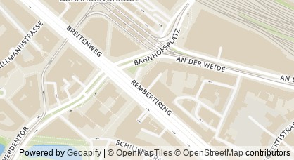 Kartendarstellung von  Kontakt-und Beratungszentrum Tivoli