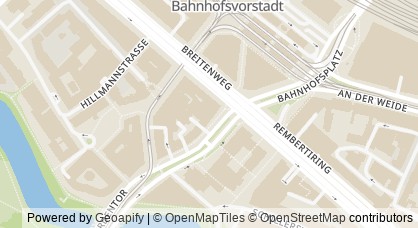 Kartendarstellung von  Landesvereinigung für Gesundheit Bremen e.V.