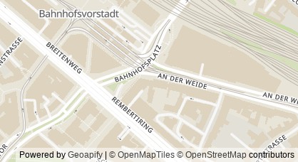 Kartendarstellung von  ADA | Antidiskriminierung in der Arbeitswelt
