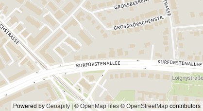 Kartendarstellung von  AHB Ambulanter Hauspflegeverbund Bremen