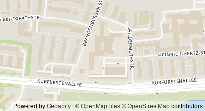 Kartendarstellung von  Sozialzentrum 5 – Vahr, Schwachhausen, Horn-Lehe