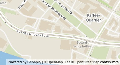 Kartendarstellung von  KiTa Bremen