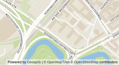 Kartendarstellung von  Amt für Versorgung und Integration Bremen