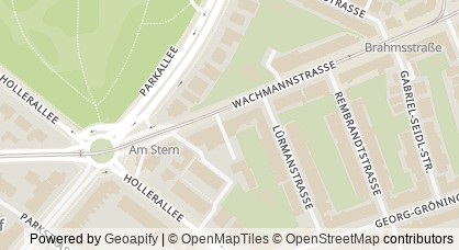 Kartendarstellung von  DRK-Begegnungszentren