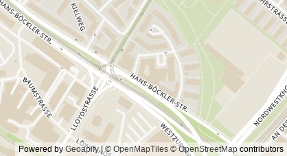 Map showing the location of the Central/West Education Counseling Center