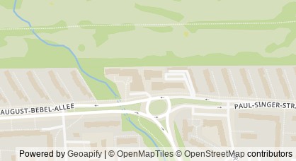 Kartendarstellung von  Gesundheitsfachkräfte im Quartier Vahr